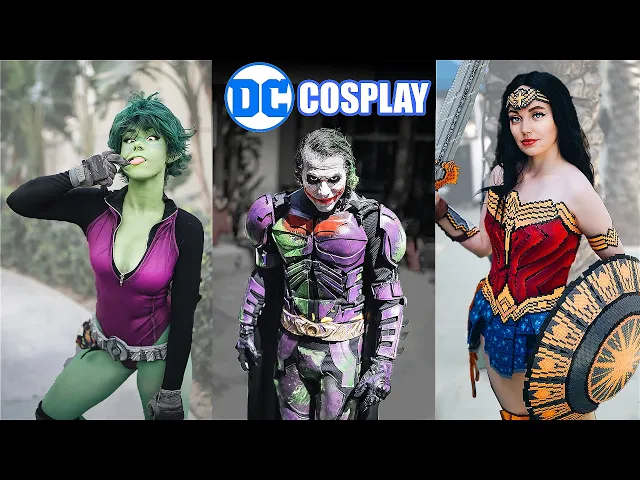 best dc cosplays of 2019 - dc comics cosplay music video